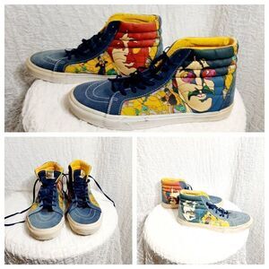 Vans Sk8 The Beatles High-Cut Sneakers Size 12 ( Men's)